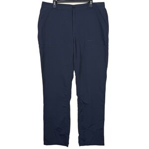 Rohan Homeland Trousers 38L Mens 38x32 UPF 40+ Travel Hiking Pants Navy Blue